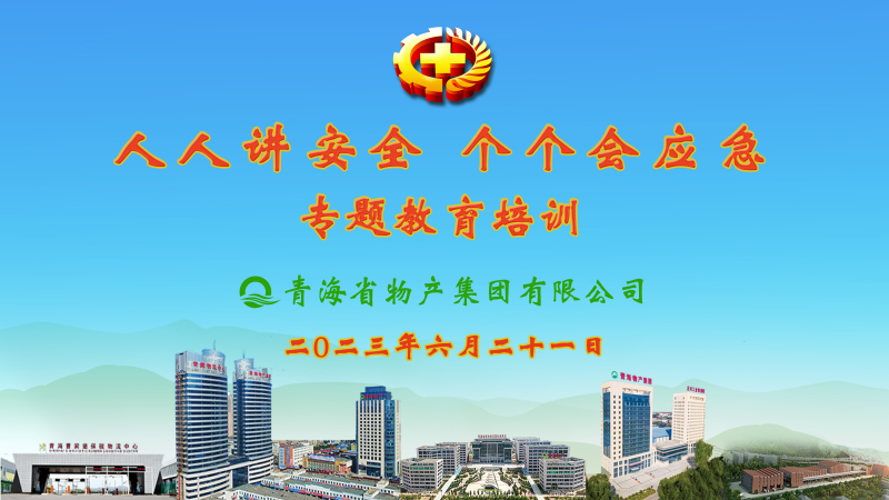 提高安全管理水平 落實全員安全責任&mdash;&mdash;集團安委會舉辦2023年&ldquo;人人講安全，個個會應急&rdquo;專題教育培訓