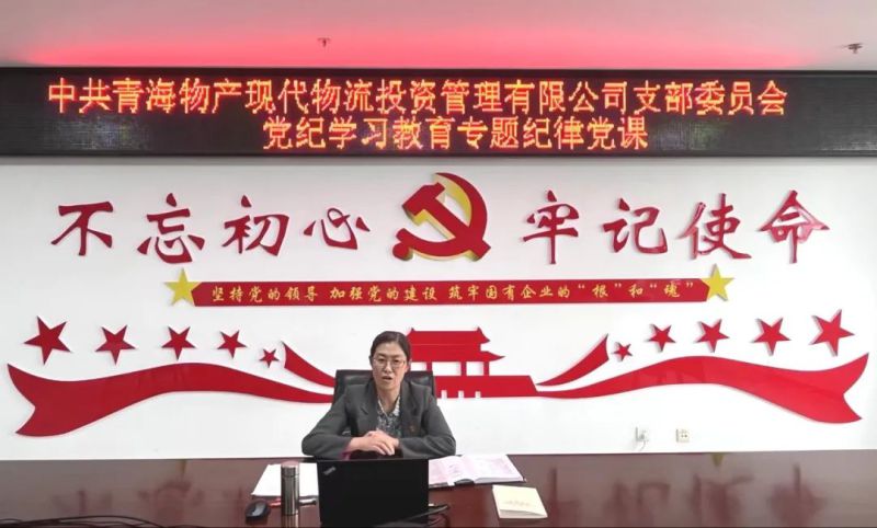 嚴(yán)明紀(jì)律作風(fēng) 永葆政治本色&mdash;&mdash;集團(tuán)黨委書(shū)記、董事長(zhǎng)劉玲同志講授專(zhuān)題紀(jì)律黨課