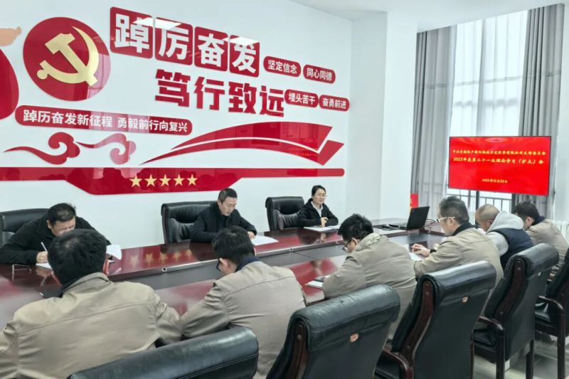 集團黨委委員、紀委書記潘彬列席旁聽朝開公司黨支部理論學習會并講授專題黨課