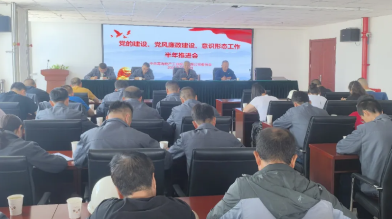 工投公司黨委召開黨的建設(shè)、黨風(fēng)廉政建設(shè)、意識(shí)形態(tài)工作半年推進(jìn)會(huì)