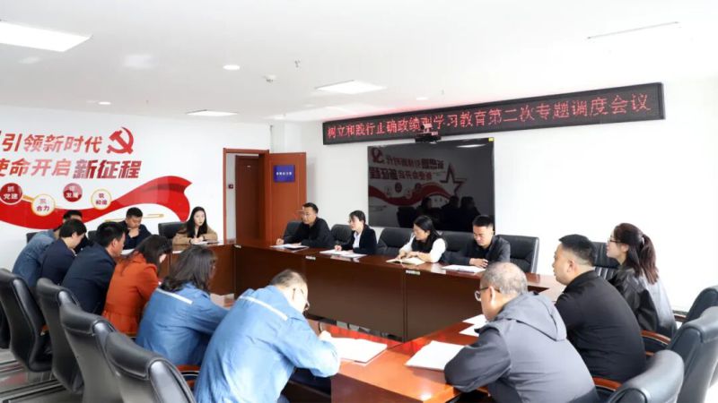 集團黨委召開樹立和踐行正確政績觀學習教育專題調(diào)度會